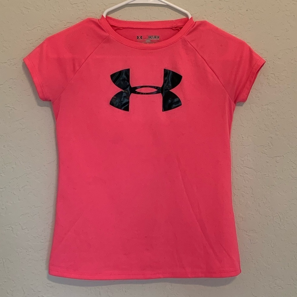 Girls Youth Medium Loose Fit Under Armour Tee